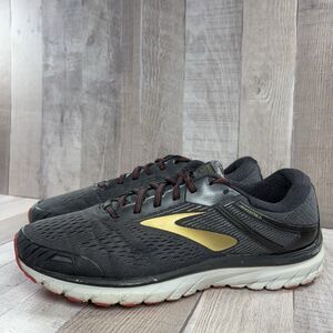 Brooks Adrenaline GTS 18 Men's Size 10 Running Shoes Athletic Sneakers Black